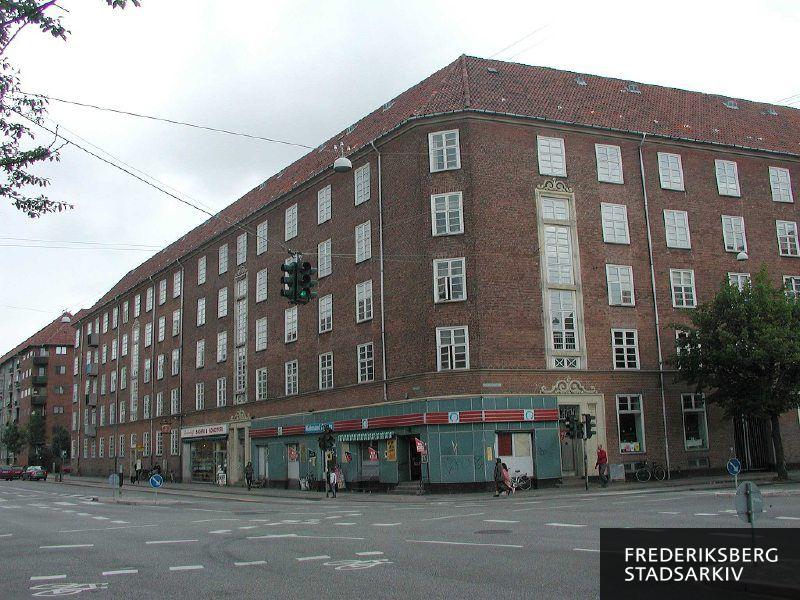 Hjørnet af Dalgas Boulevard 115 med Finsensvej 54-56