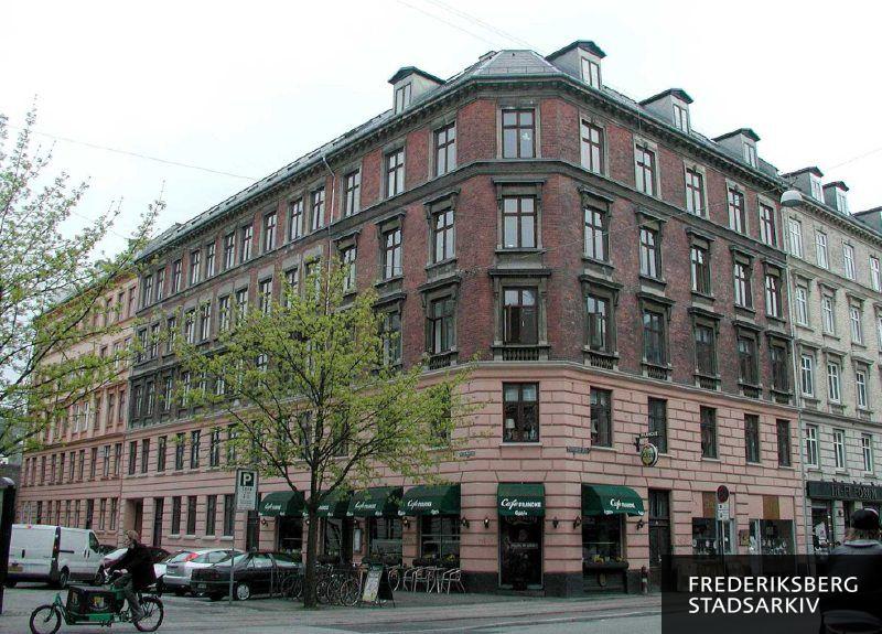 Hjørneejendommen Falkoner Allé 100 / Franckesvej 2-4