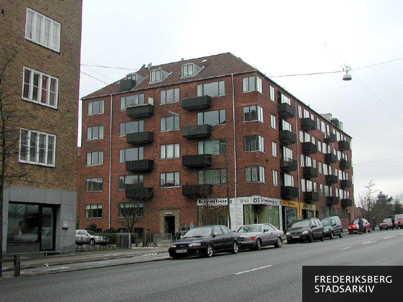 Stockflethsvej 39 og Godthåbsvej 131-135 set fra Godthåbsvej