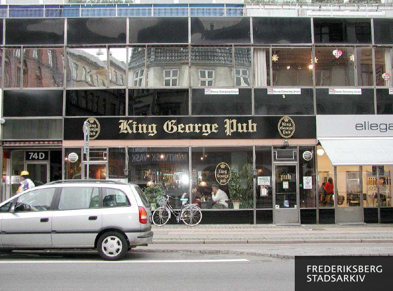 King George Pub i nr. 74D facade