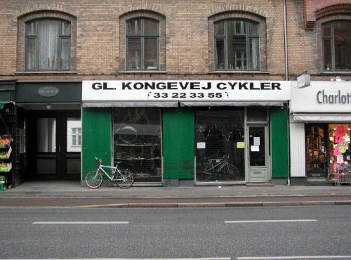 Butiksfacaden Gl. Cykler - kbhbilleder.dk