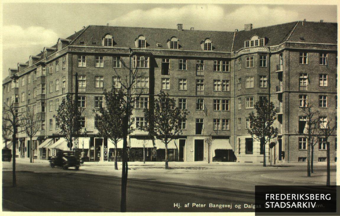 Dalgas Boulevard 59, set fra Peter Bangs Vej