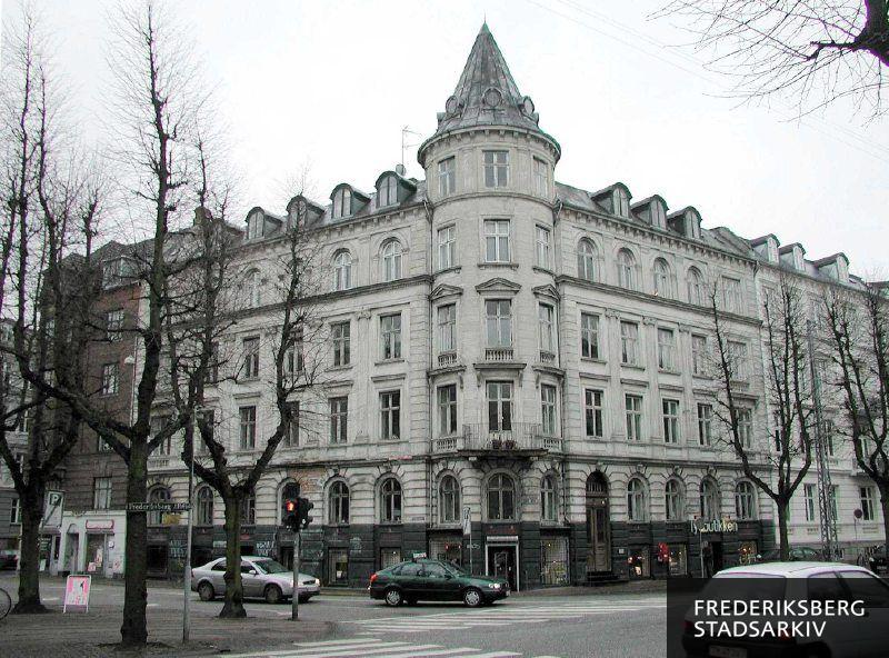 Hjørneejendommen Frederiksberg Allé 25 / Kingosgade 17