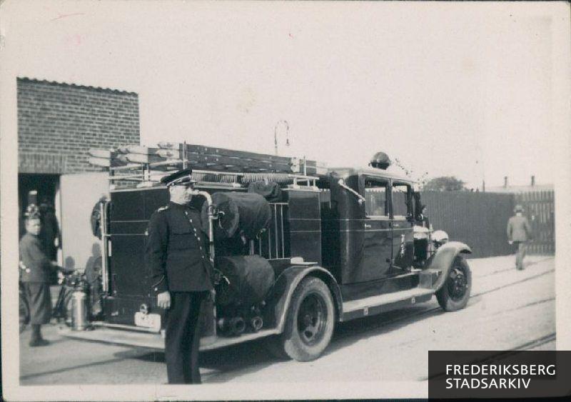Foto fra ekskursion til Malmø. På billedet ses nr. 34, Andersen.