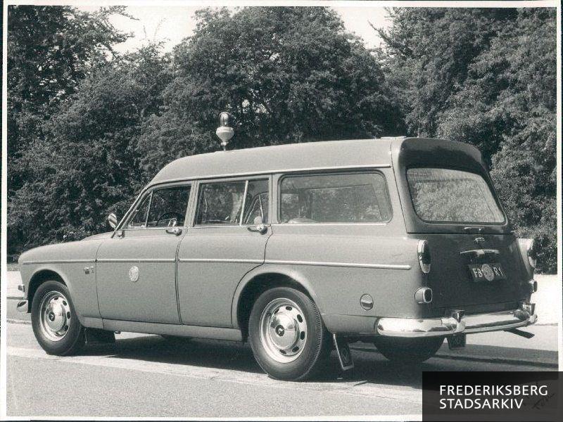 Den såkaldte Volvo-Amazon-stationcar R-1 der netop er taget i brug i juni 1965.