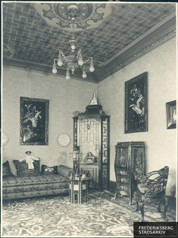 Villa Amici, Amicisvej 10. Det orientalske værelse.