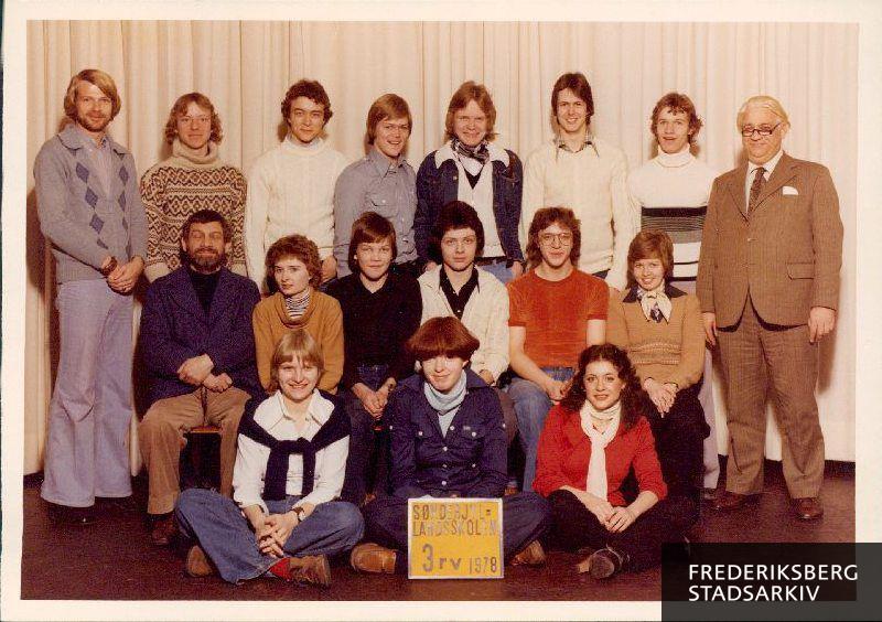 Sønderjyllandsskolen, 3 rv, 1978.