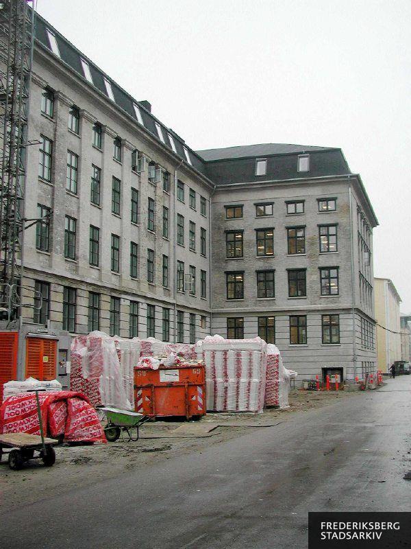 Del af sydfløjen på Den Kongelige Porcelænsfabrik under ændring til kollegium for studerende ved Copenhagen Business School, CBS