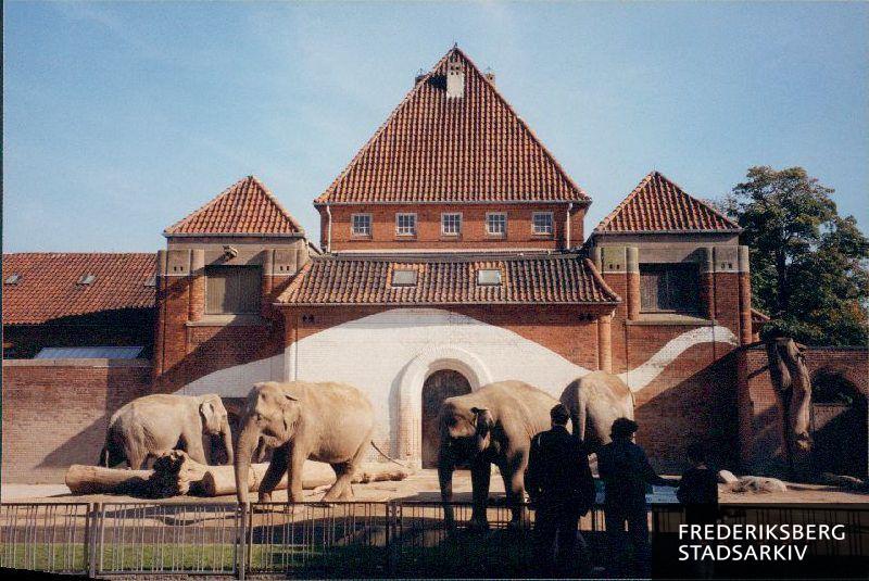 Det gamle elefanthus i Zoologisk Have
Bygget 1914