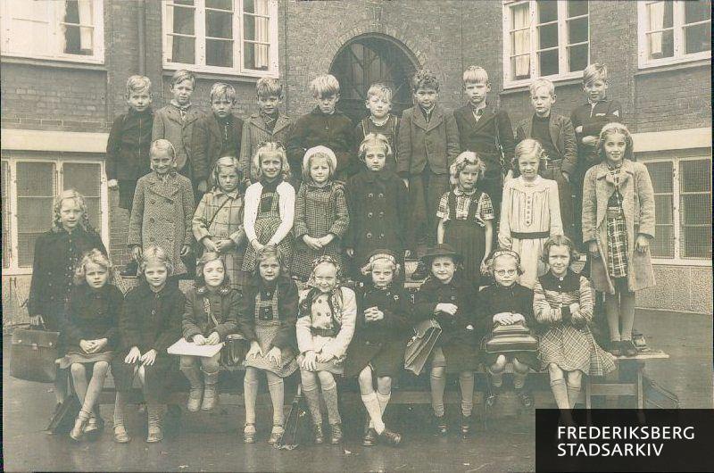 Lindevangskolen, 3 Dd, 15. oktober 1945.