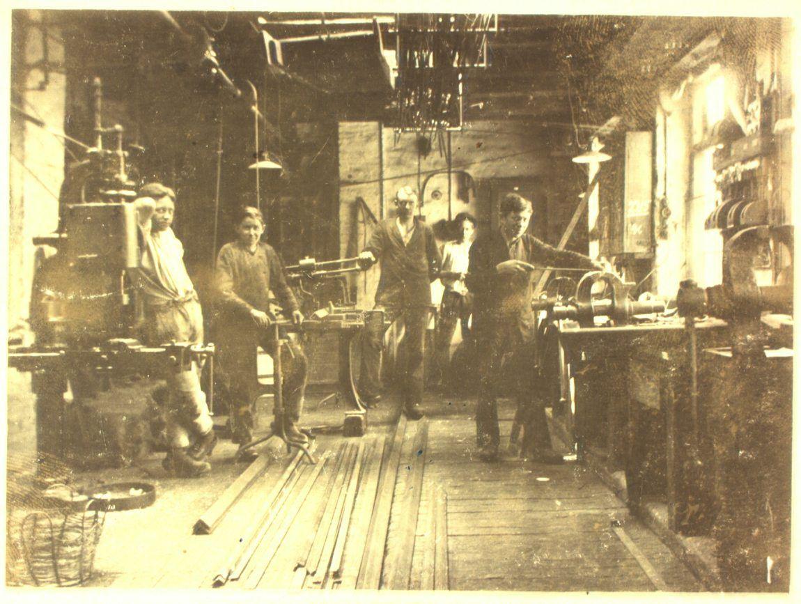 Smedemester C.M. Petersen & Søns smedeværksted