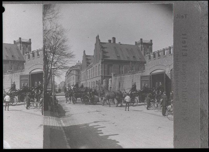 Udrykning fra Frederiksberg Brandstation