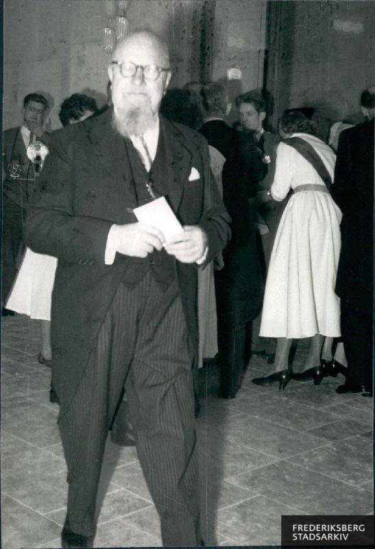 Rådhusindvielsen 9. maj 1953.  Københavns overborgmester H.P. Sørensen