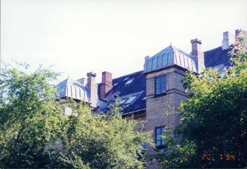 Bygget 1902
(Gårdsiden af huset er vist)