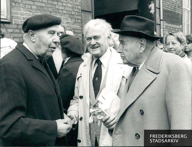 Anders Christian Theede (tv), Ove Sprogøe og Olaf Ussing
