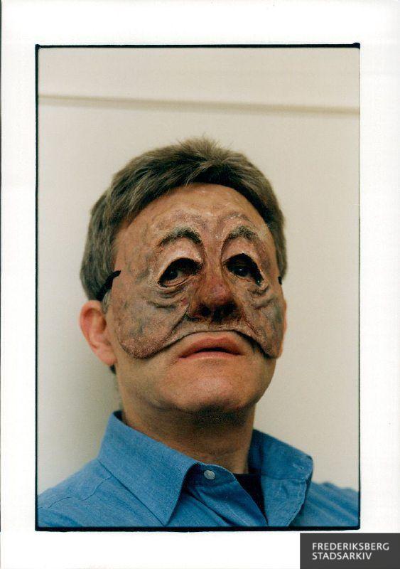 Torben Jetsmark med italiensk halvmaske