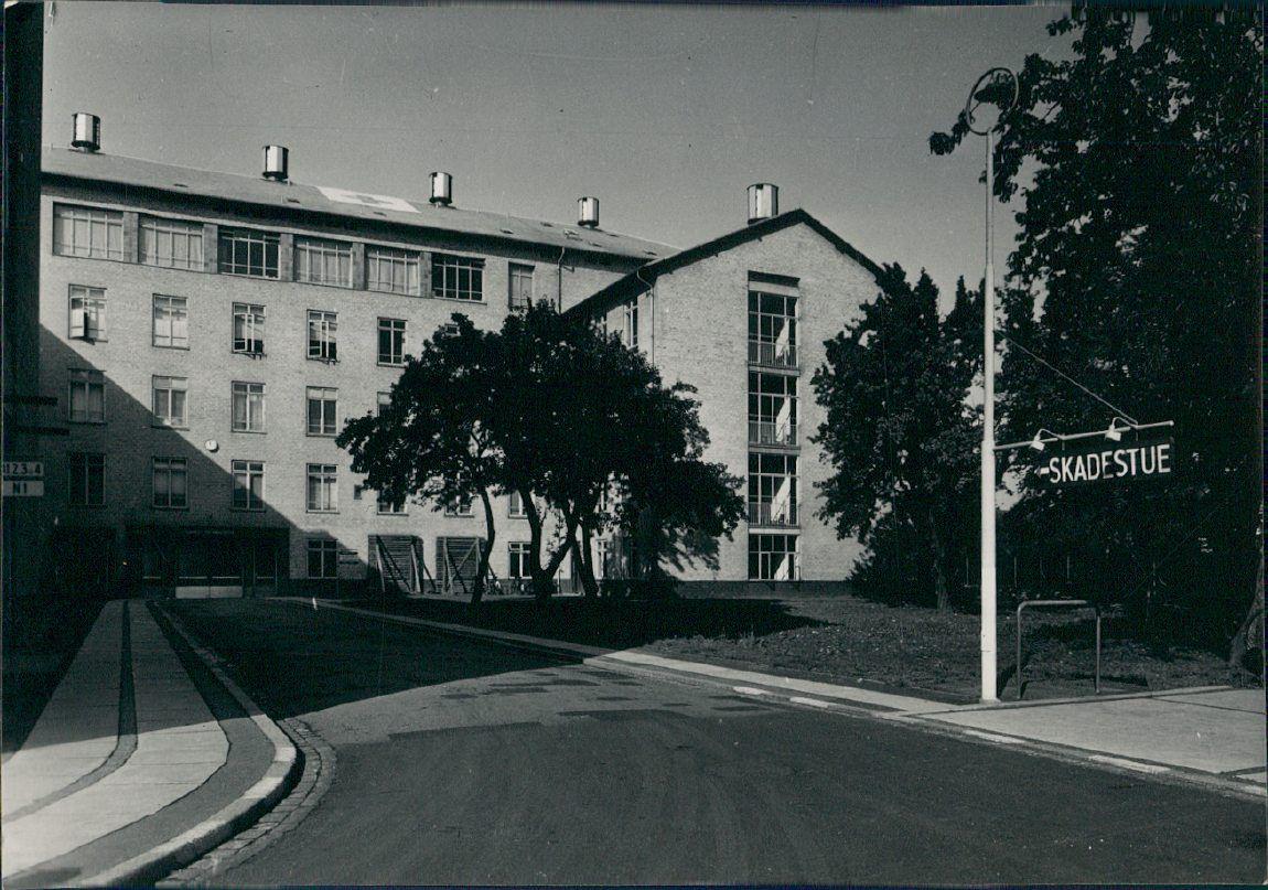 Indkørsel til skadestuen på Frederiksberg Hospital