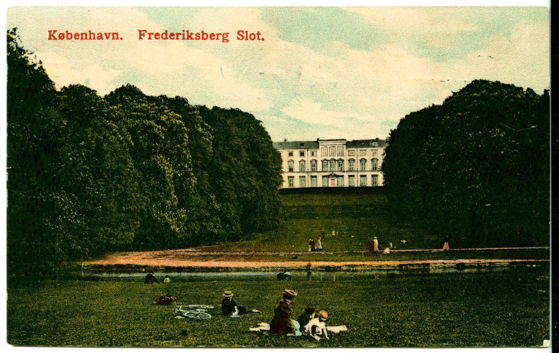 Slottet, set fra Frederiksberg Have