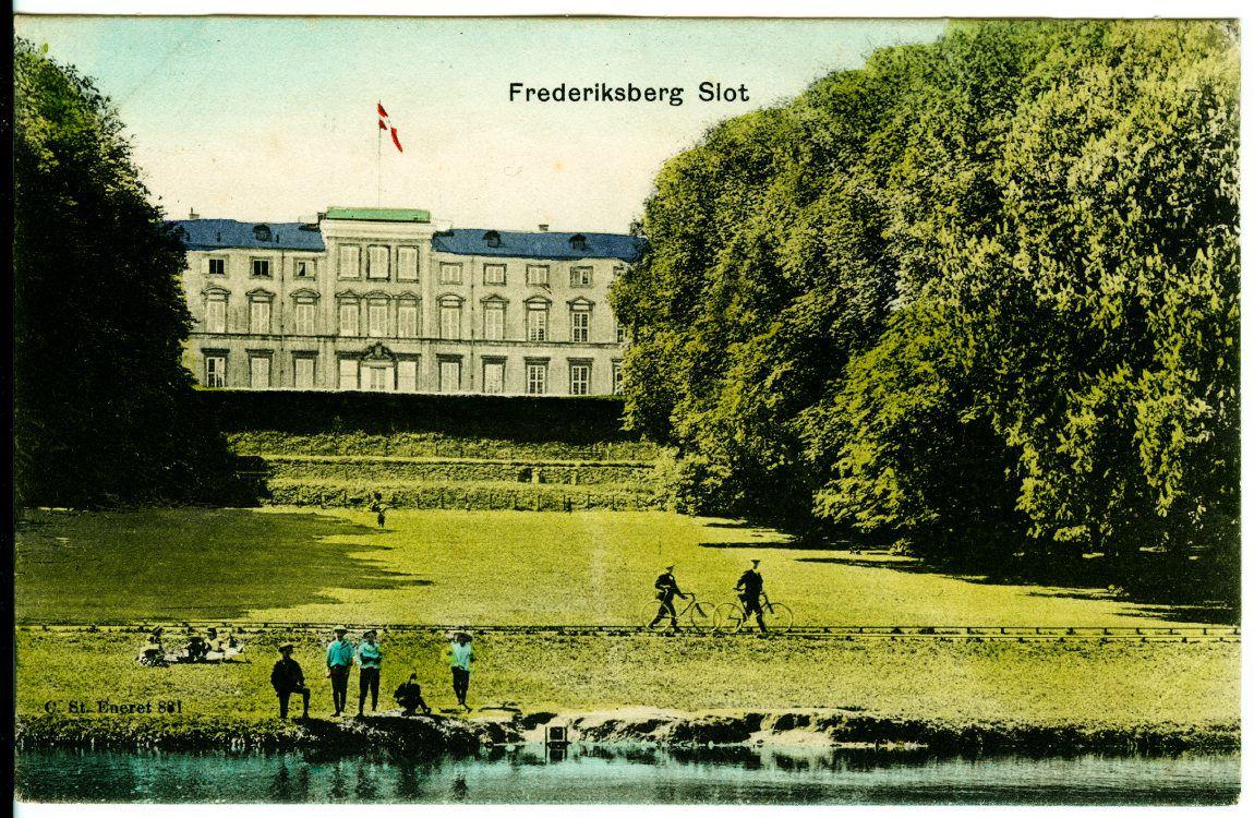 Slottet, set fra Frederiksberg Have