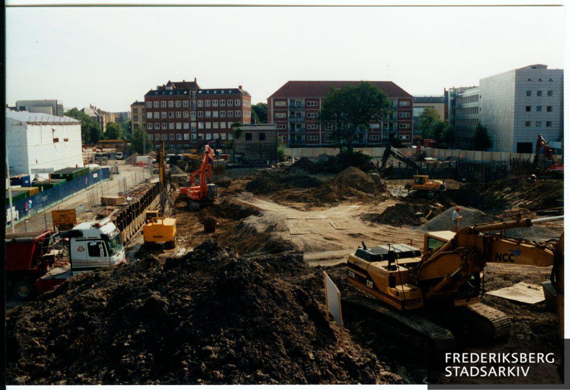 Frederiksberg Gymnasium Under Opførelse - Kbhbilleder.dk