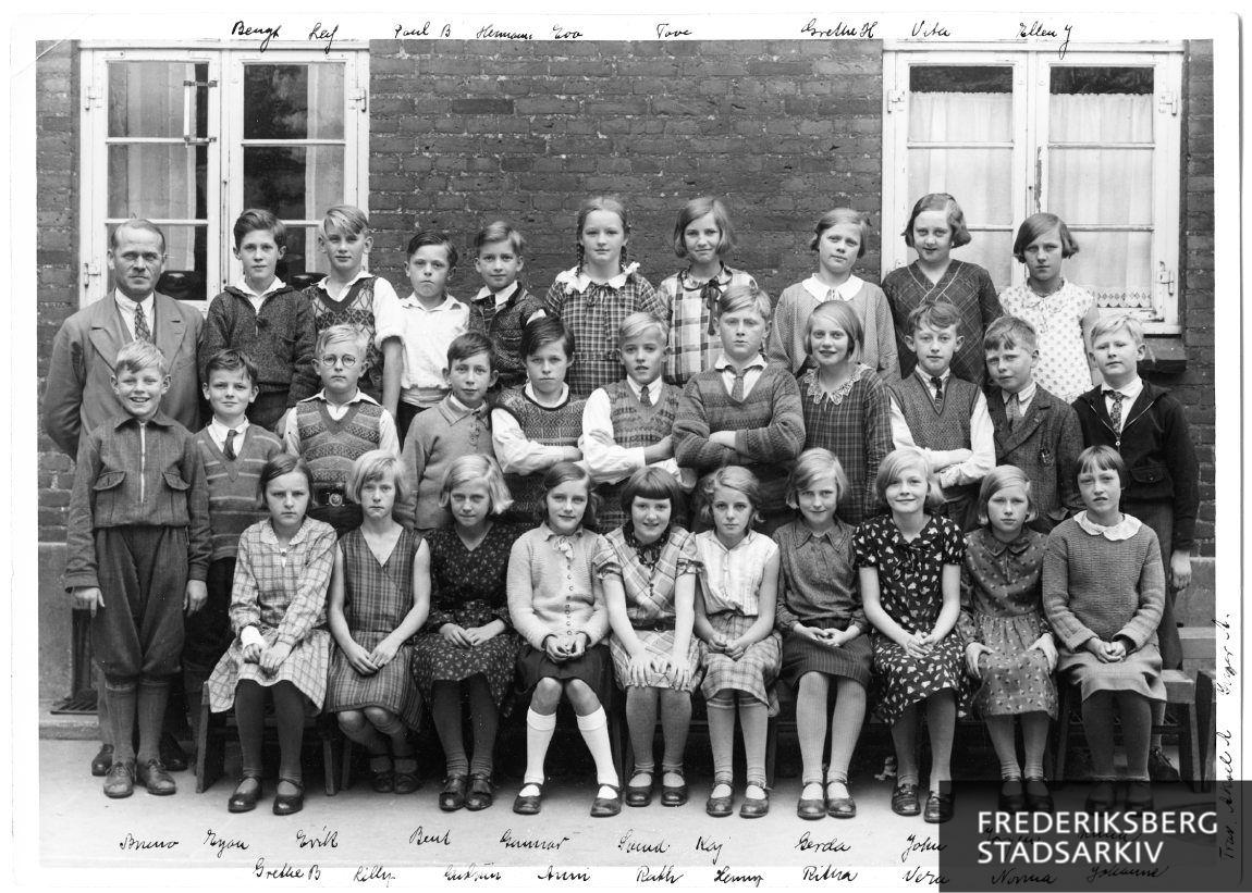 Skoleklasse fra Skolen på Solbjergvej