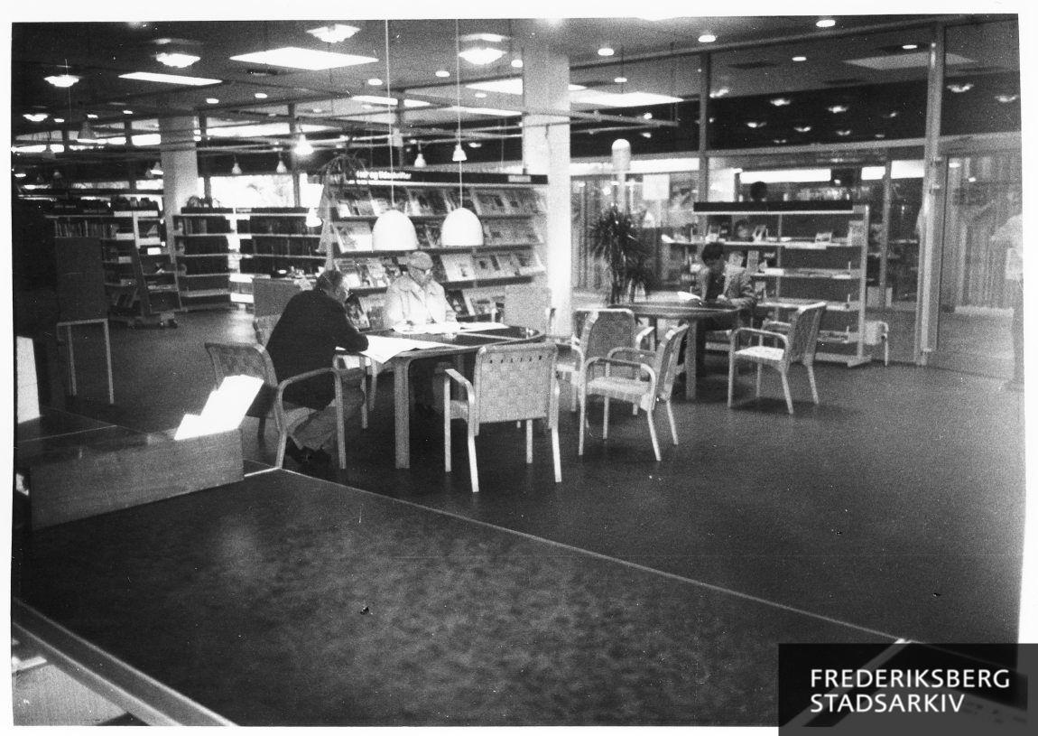 Tidsskriftafdelingen i biblioteksfilialen i Domus Vista