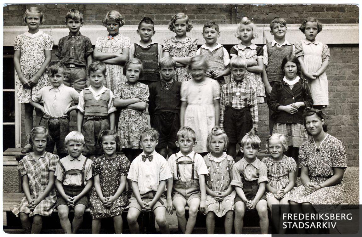 Skoleklasse fra Lindevangskolen