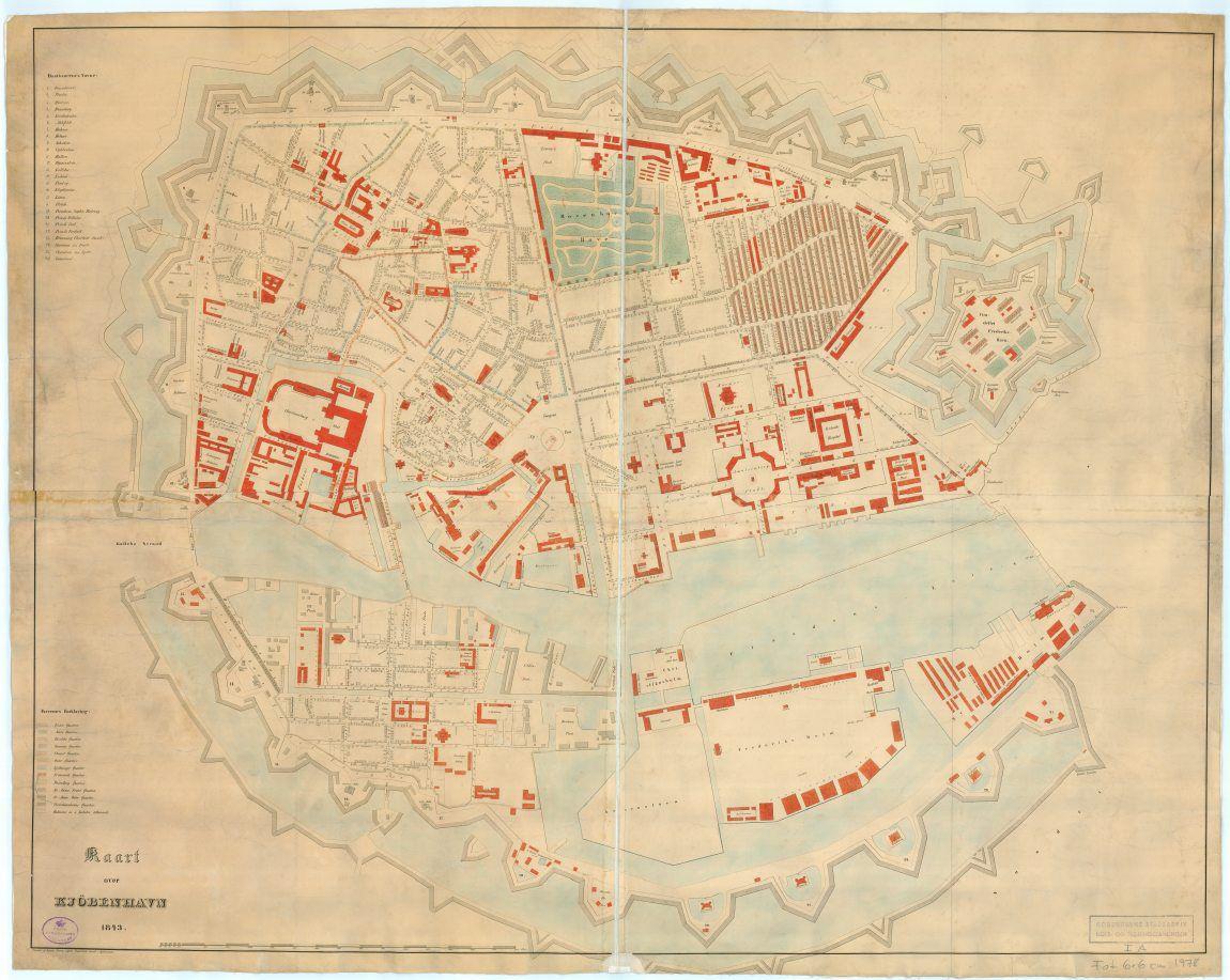 Kort over København