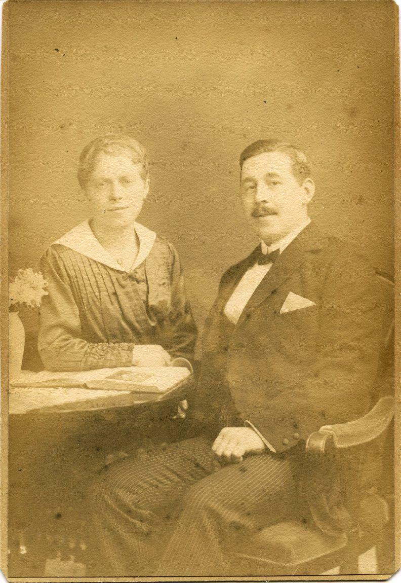 Aage Larsen og Oda Jensen