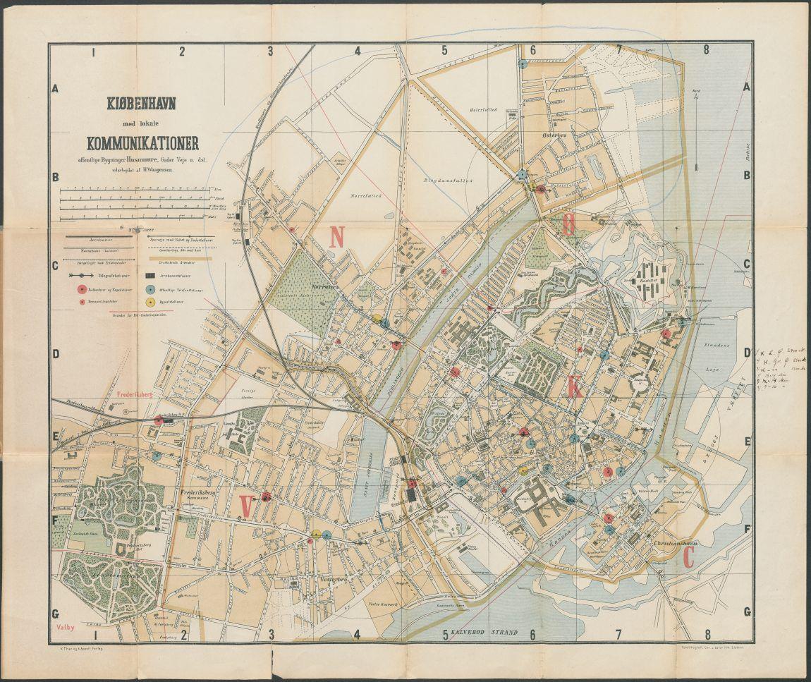 Kort over København