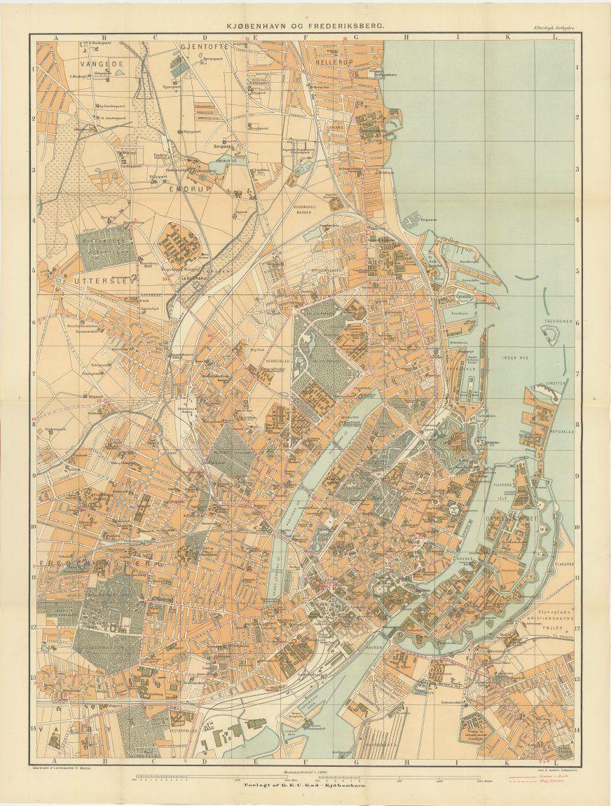 Kort Over København - Kbhbilleder.dk