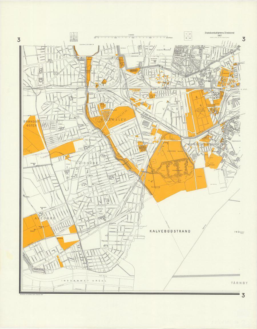 Kort over Københavns kommunes ejendomme - del 3