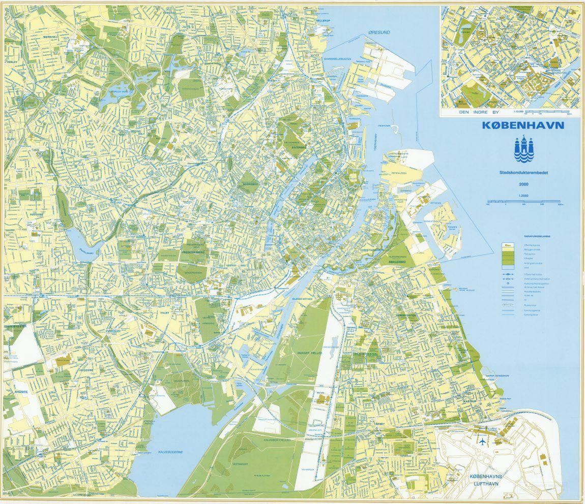 Kort over København og omegn