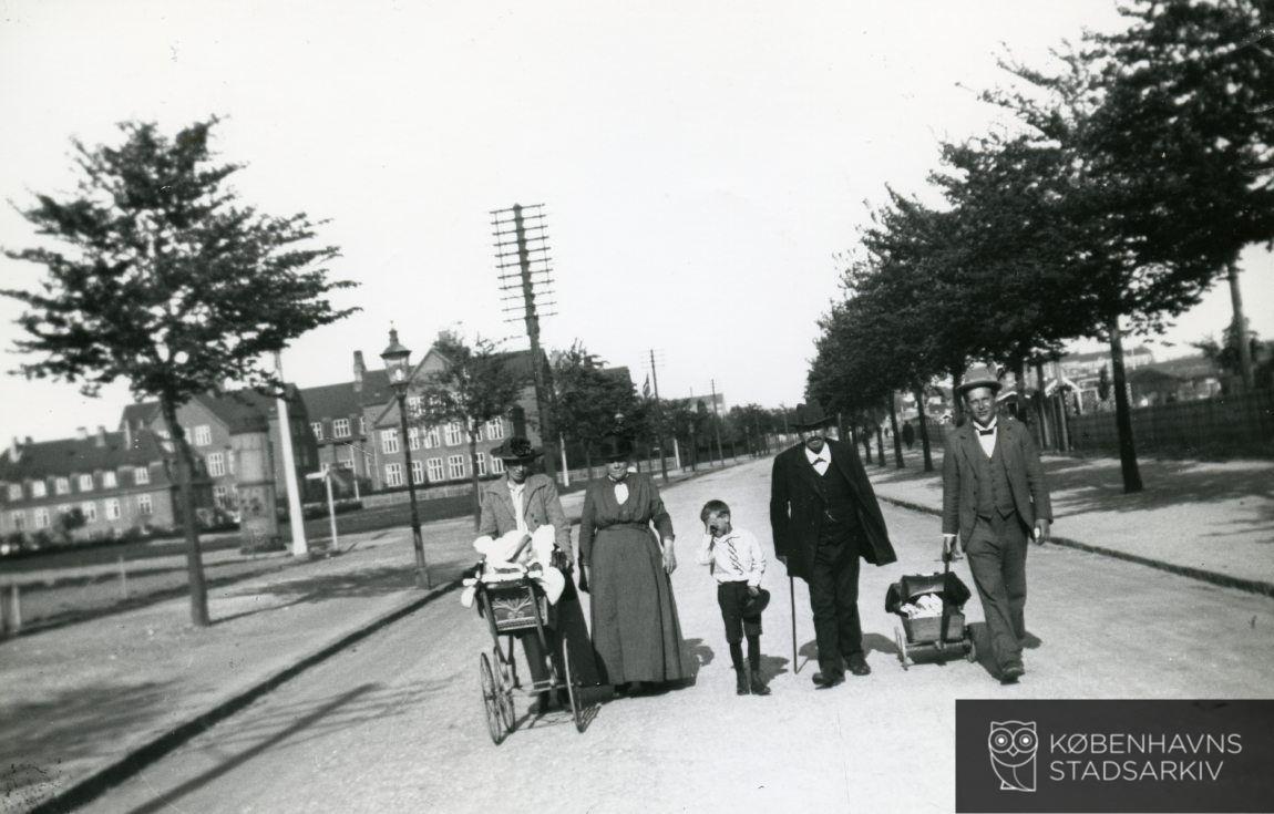 Familie på tur