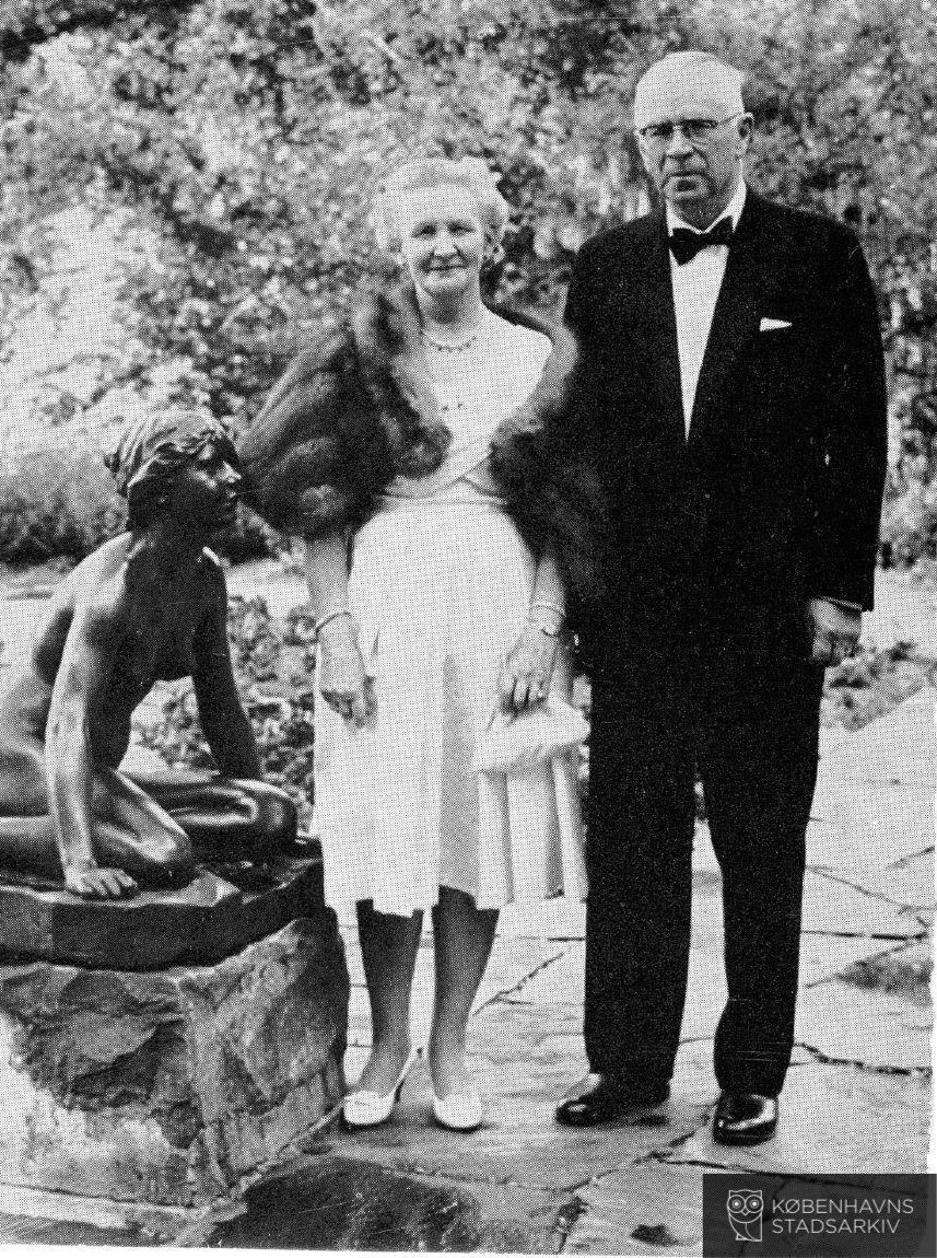 Boris Hagelin og frue Annie Hagelin