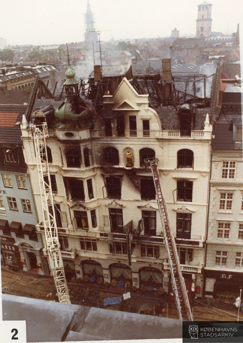 Branden på Hotel Hafnia