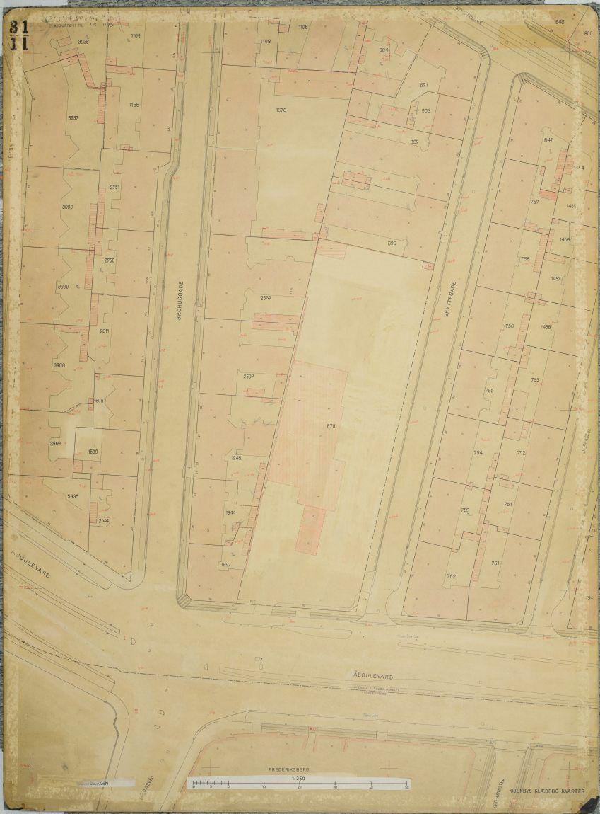 Stadskonduktørens matrikelkort 1:250