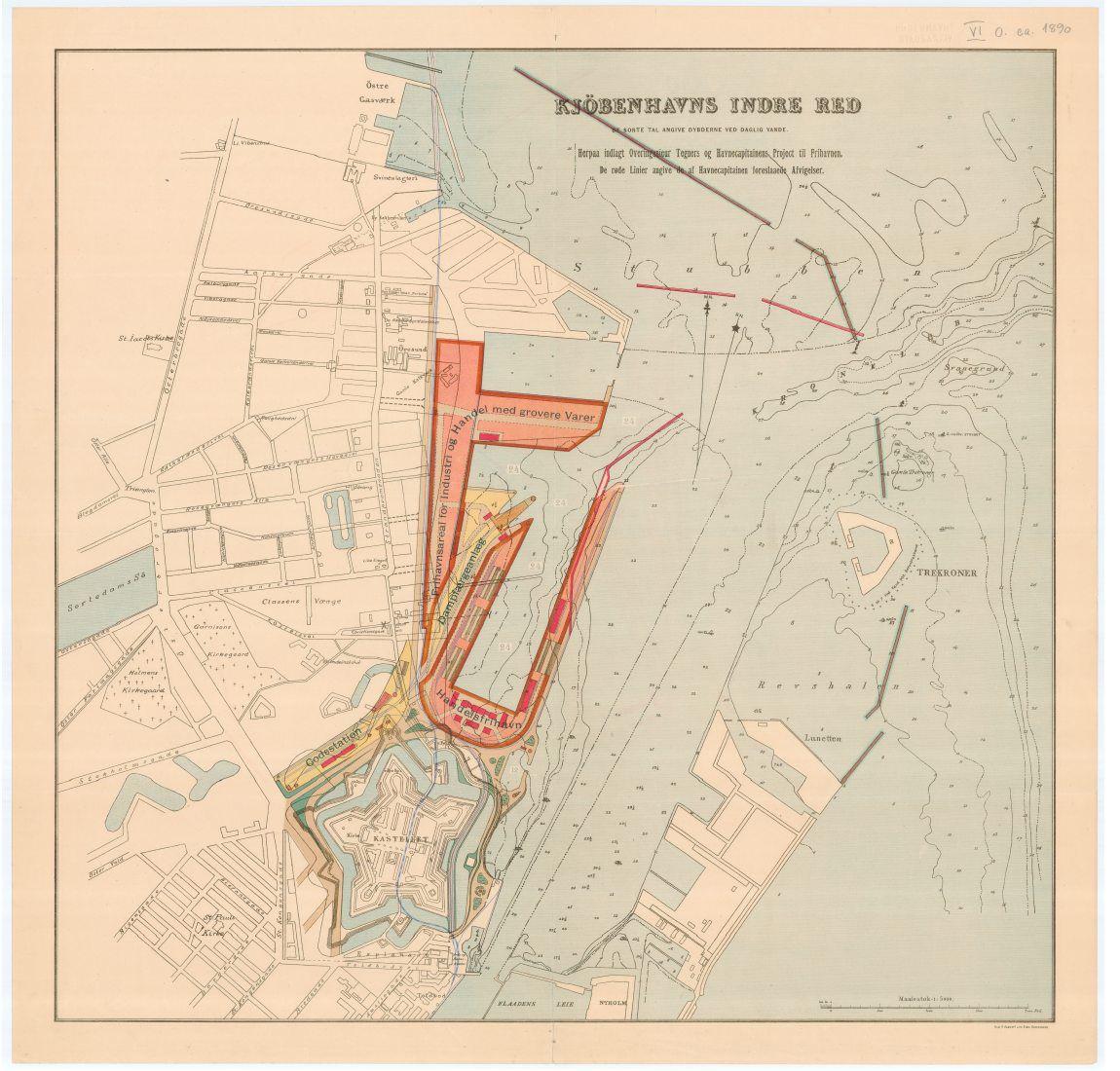 Plan af Københavns indre Red