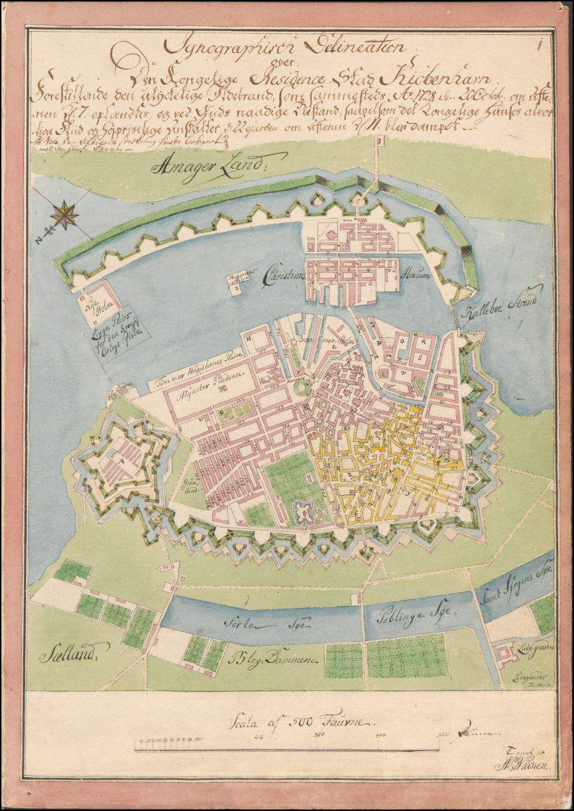 Kort over København