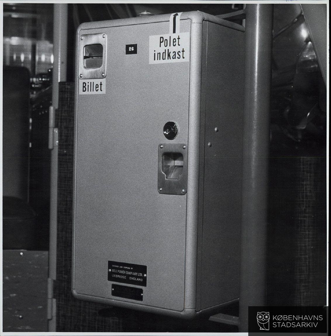 Poletautomat i bus