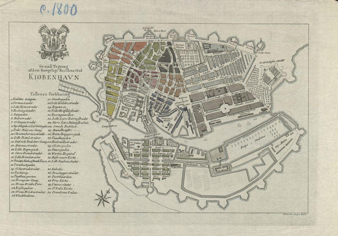 Grundtegning af København