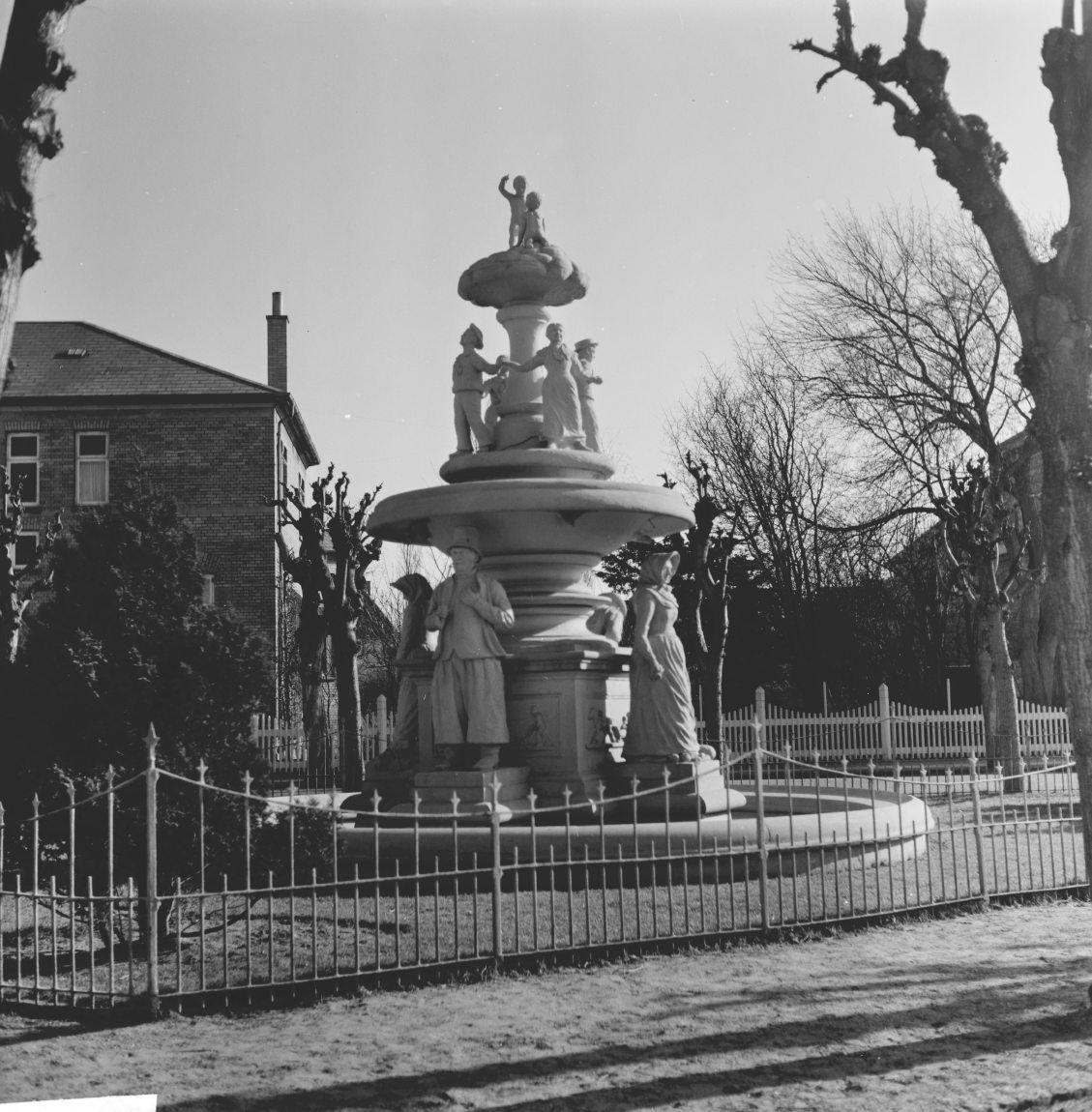 Springvandet ved Christian II's Allé