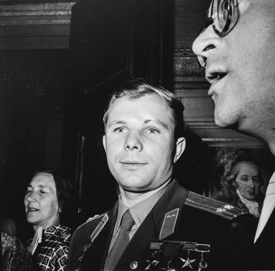 Modtagelse af Jurij Gagarin på Rådhuset