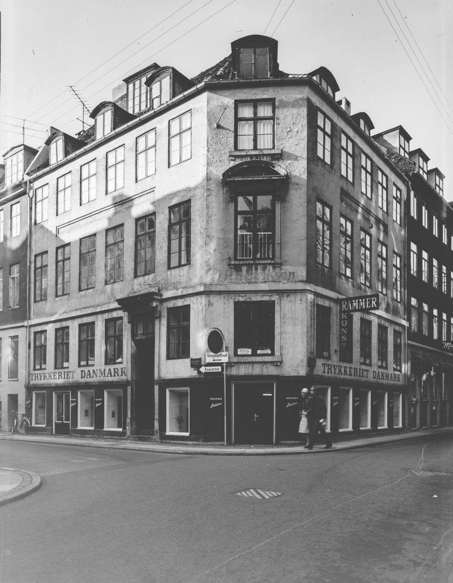 Hjørnet af Badstuestræde 12 og Brolæggerstræde