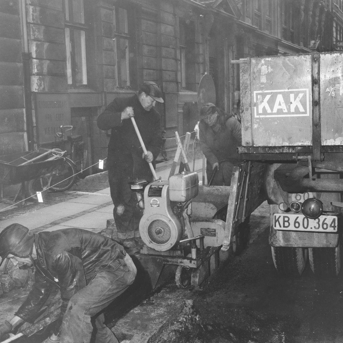 Udgravning udfor Gothersgade 154