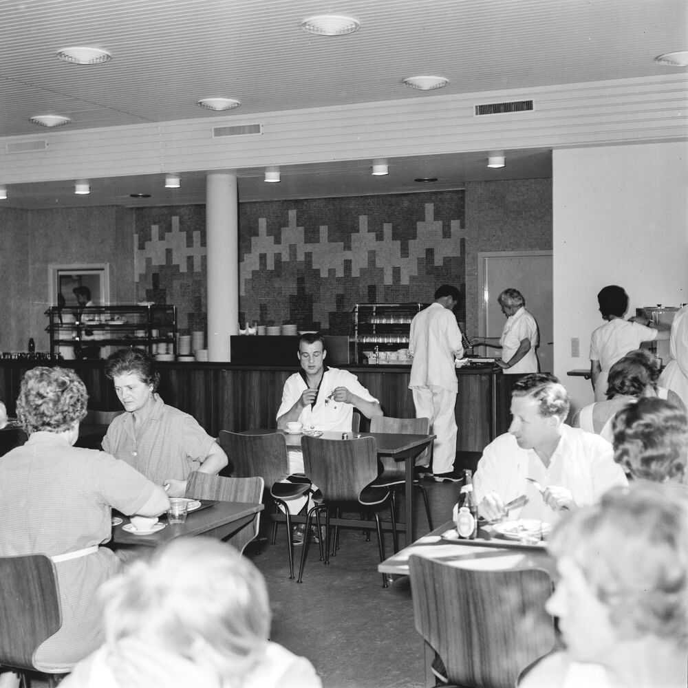 Kantine på Nørre Hospital kbhbilleder.dk