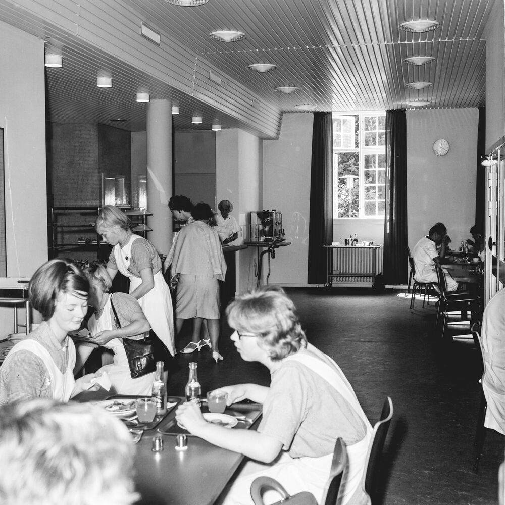 Kantine på Nørre Hospital kbhbilleder.dk