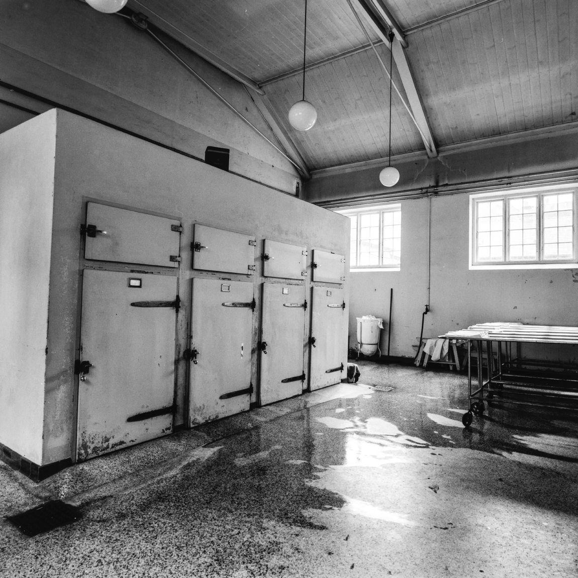 Dissektionsrum på Nørre Hospital
