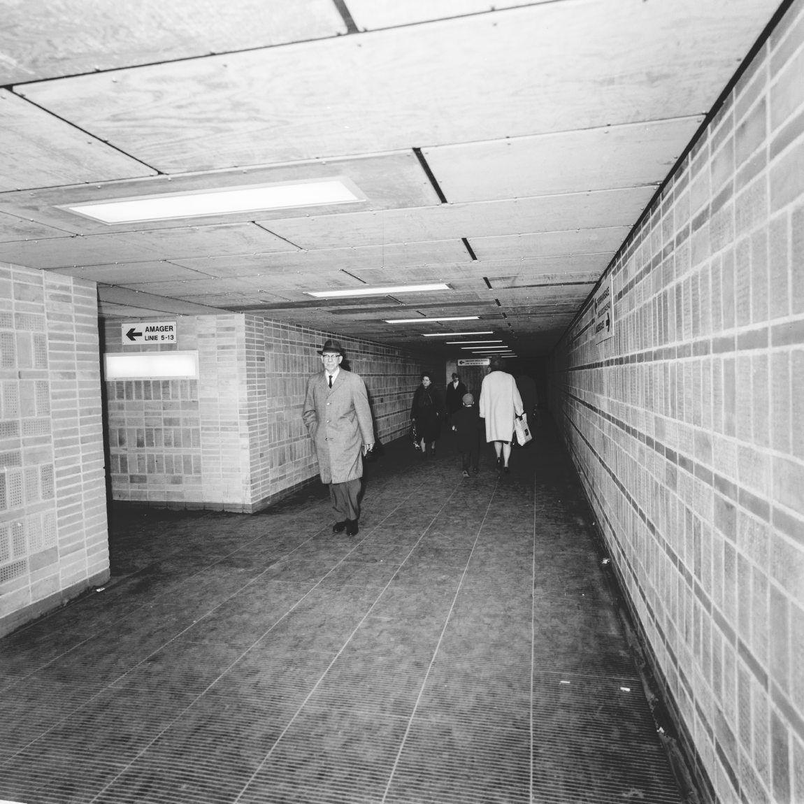 Fodgængertunnel på Christianshavn