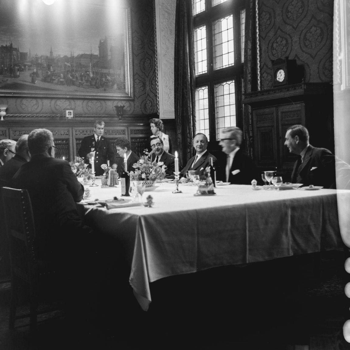 Frokost for delegation fra international messe